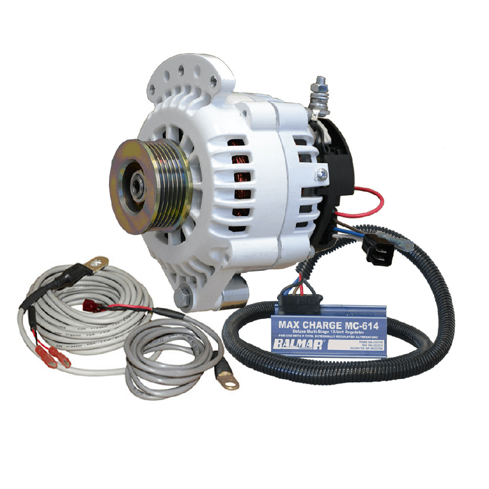 Balmar 621 Series 120A Kit w/MC-618 Regulator, T-Sensor, K6 Pulley, Single Foot  Mounting Hardware [621-VUP-MC-120-K6] - BuoyMart.com  Alternators Balmar