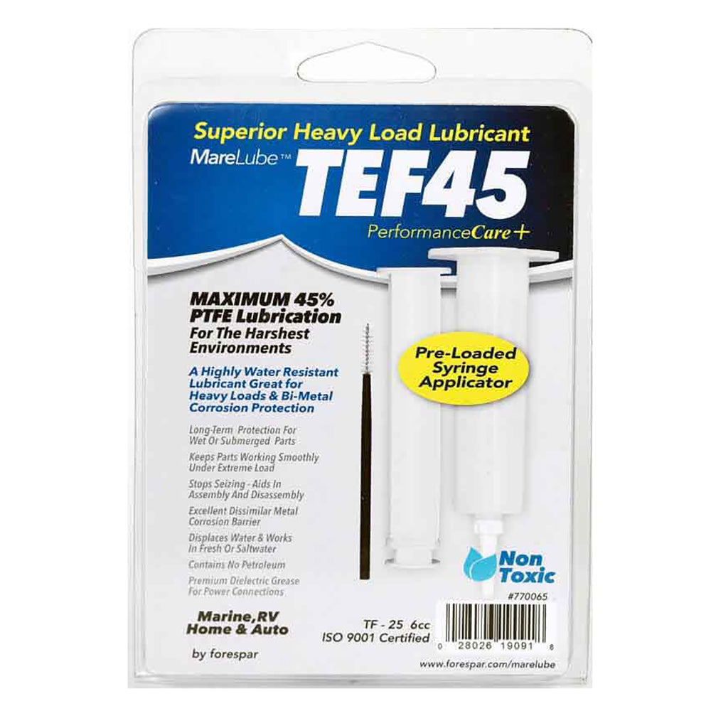 Forespar Marelube TEF45 6cc Syringe [770065] - BuoyMart.com  Accessories Forespar Performance Products
