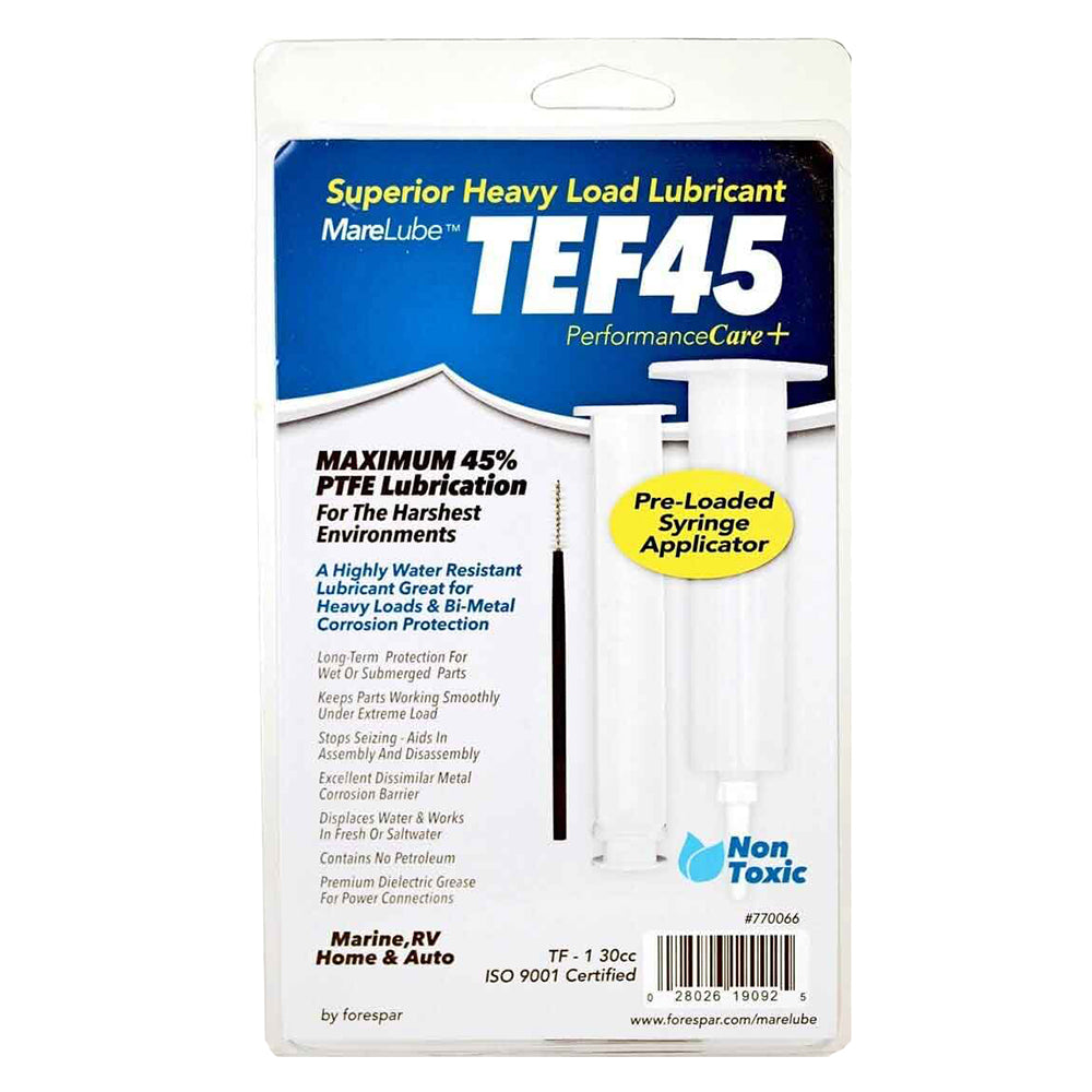 Forespar Marelube TEF45 30cc Syringe [770066] - BuoyMart.com  Accessories Forespar Performance Products