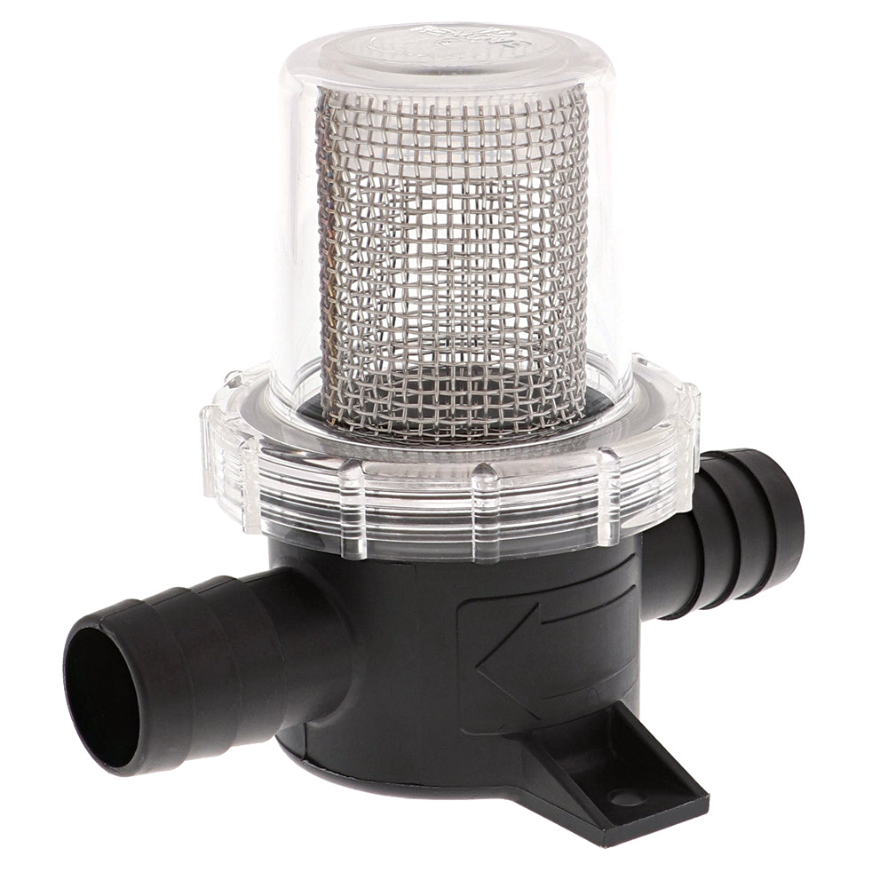 Jabsco Pumpgard In-Line Strainer 3/4 Hose - 40 Mesh [36200-0000] - BuoyMart.com  Strainers & Baskets Jabsco