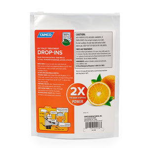 Camco TST MAX Orange RV Toilet Treatment Drop-Ins *10-Pack [41178] - BuoyMart.com  Accessories Camco