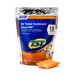 Camco TST Orange RV Toilet Treatment Drop-Ins *15-Pack [41189] - BuoyMart.com  Accessories Camco