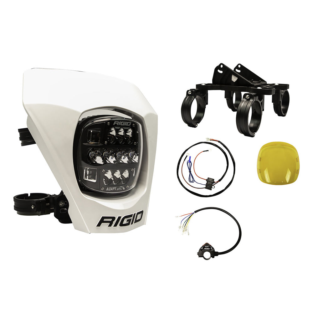RIGID Industries Adapt XE Extreme Enduro LED Moto Kit - White [300417] - BuoyMart.com  Flood/Spreader Lights RIGID Industries
