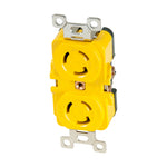 Marinco Locking Receptacle - 15A, 125V - Yellow [4700CR] - BuoyMart.com  Shore Power Marinco