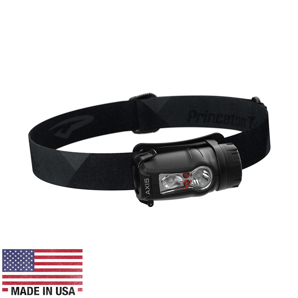 Princeton Tec Axis Rechargeable LED HeadLamp - Black/Grey [AXRC21-BK/DK] - BuoyMart.com  Flashlights Princeton Tec