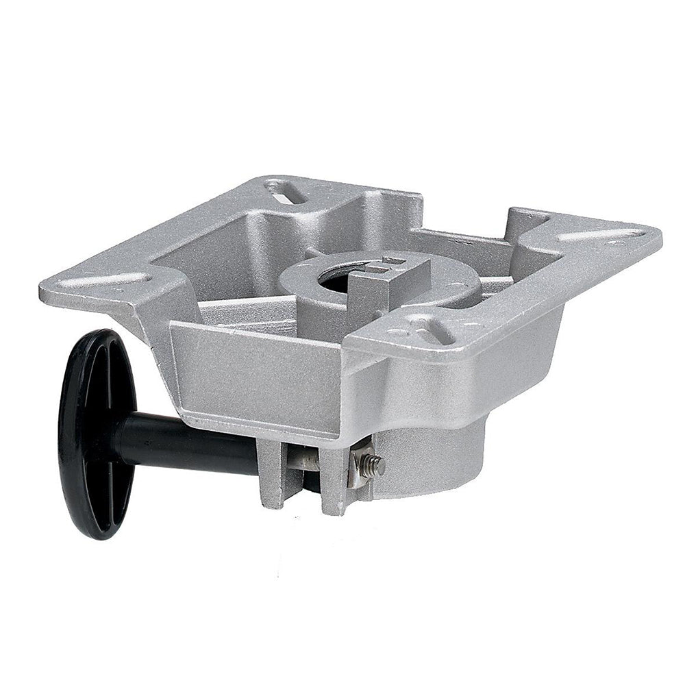 Attwood SWIVL-EZE LakeSport 2-3/8" Seat Mount w/Friction Control - Aluminum [818440] - BuoyMart.com  Seating Attwood Marine