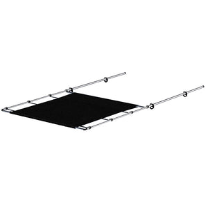 SureShade PTX Power Shade - 57" Wide - Stainless Steel - Black [2021026400] - BuoyMart.com  Biminis/Shades/Umbrellas SureShade