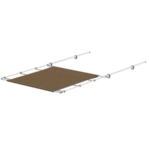 SureShade PTX Power Shade - 57" Wide - Stainless Steel - Toast [2021026262] - BuoyMart.com  Biminis/Shades/Umbrellas SureShade