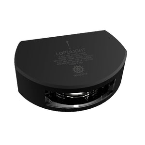Lopolight Series 301-006 - Stern Light w/Deck Light - 2NM - Vertical Mount - White - Black Housing - 6M Cable [301-006-B-6M] - BuoyMart.com  Navigation Lights Lopolight