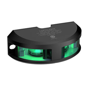 Lopolight Series 200-018 - Navigation Light - 2NM - Vertical Mount - Green - Black Housing [200-018G2-B] - BuoyMart.com  Navigation Lights Lopolight