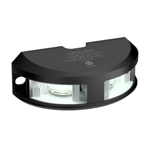 Lopolight Series 200-024 - Navigation Light - 2NM - Vertical Mount - White - Black Housing [200-024G2-B] - BuoyMart.com  Navigation Lights Lopolight