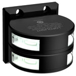 Lopolight Series 301-011 - Double Stacked Masthead Light - 5NM - Vertical Mount - White - Black Housing [301-011ST-B] - BuoyMart.com  Navigation Lights Lopolight