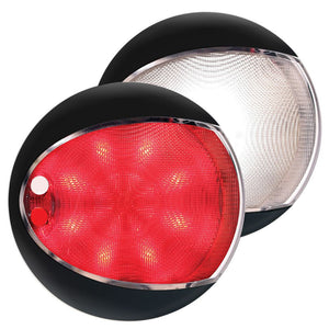 Hella Marine EuroLED 130 Touch - White/Red - Black Shroud [959950111] - BuoyMart.com  Interior / Courtesy Light Hella Marine