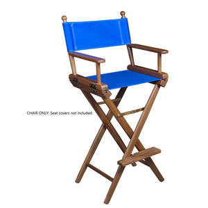 Whitecap Captains Chair w/o Seat Covers - Teak [60039] - BuoyMart.com  Teak Whitecap
