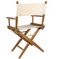Whitecap Directors Chair w/Natural Seat Covers - Teak [60044] - BuoyMart.com  Teak Whitecap