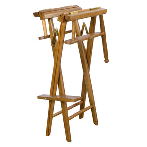 Whitecap Captains Chair w/Natural Seat Covers - Teak [60048] - BuoyMart.com  Teak Whitecap