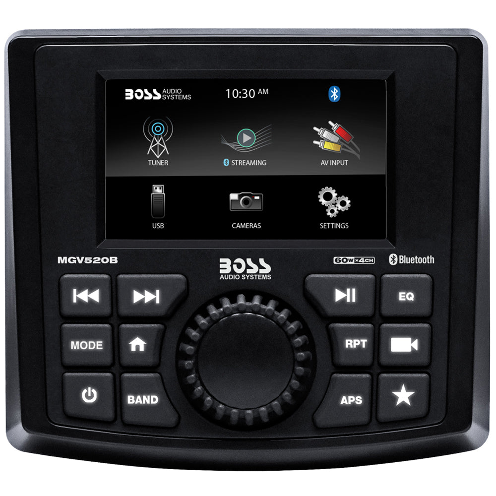 Boss Audio MGV520B Marine Stereo w/AM/FM/BT/USB/Rear Camera [MGV520B] - BuoyMart.com  Stereos Boss Audio