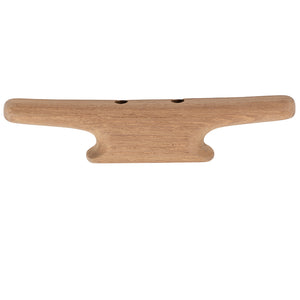 Whitecap 8" Cleat - Teak [60402] - BuoyMart.com  Teak Whitecap