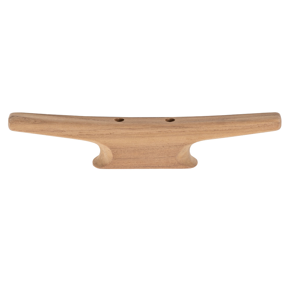Whitecap 10" Cleat - Teak [60404] - BuoyMart.com  Teak Whitecap
