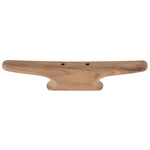 Whitecap 12" Cleat - Teak [60406] - BuoyMart.com  Teak Whitecap