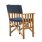 Whitecap Directors Chair II w/Navy Cushion - Teak [61052] - BuoyMart.com  Teak Whitecap
