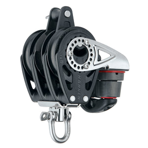 Harken 57mm Triple Carbo Block - Swivel, Becket, Cam Cleat [2141] - BuoyMart.com  Blocks Harken
