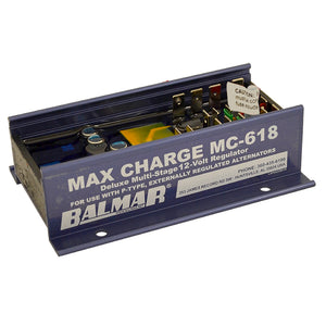 Balmar Max Charge MC618 Multi-Stage Regulator w/o Harness - 12V [MC-618] - BuoyMart.com  Alternators Balmar