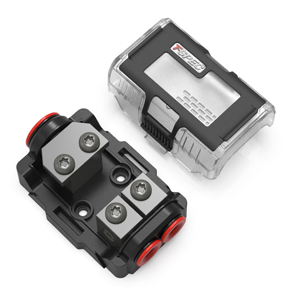 T-Spec VFDB2 MANL 2 Position Distribution Block w/Cover [VFDB2] - BuoyMart.com  Busbars, Connectors & Insulators T-Spec