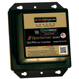 Dual Pro SS1 Auto 10A - 1-Bank Lithium/AGM Battery Charger [SS1AUTO] - BuoyMart.com  Battery Chargers Dual Pro