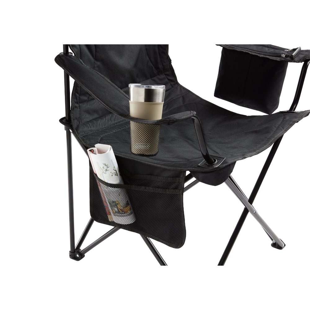 Coleman Cooler Quad Chair - Black [2000032007] - BuoyMart.com  Camping Coleman