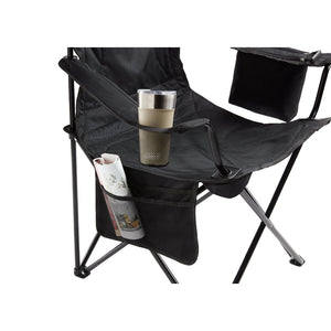 Coleman Cooler Quad Chair - Black [2000032007] - BuoyMart.com  Camping Coleman