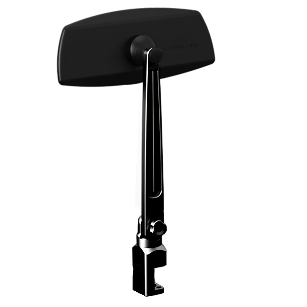 PTM Edge Pontoon Mirror/Bracket Kit w/VR-100 Pro  PCX-200 (Black) [P13157-200TEBBK] - BuoyMart.com  Mirrors PTM Edge