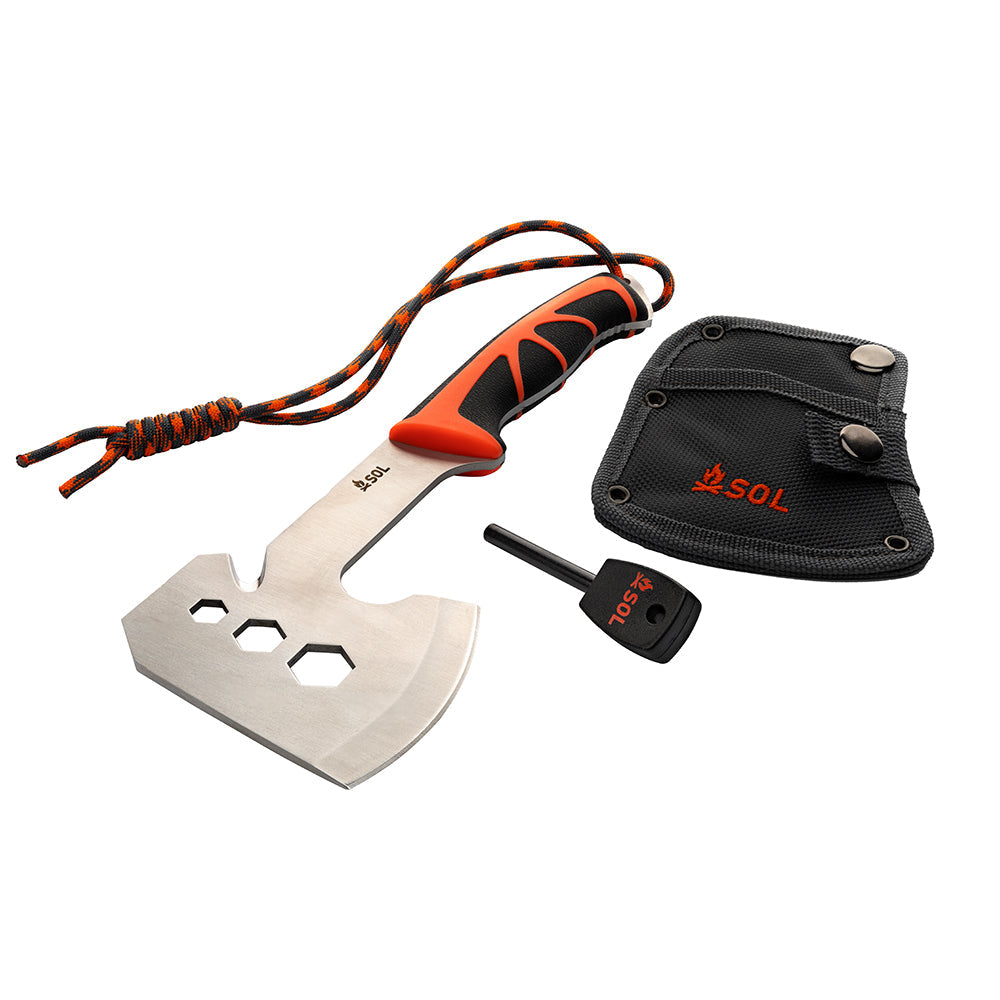 S.O.L. Survive Outdoors Longer Stoke Camp Hatchet [0140-1016] SOL Survive Outdoors Longer