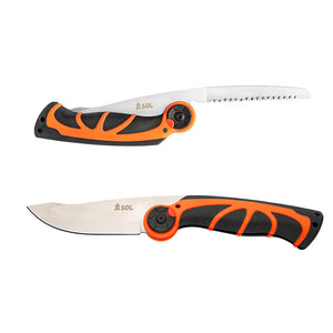 S.O.L. Survive Outdoors Longer Stoke Pivot Knife  Saw [0140-1018] SOL Survive Outdoors Longer