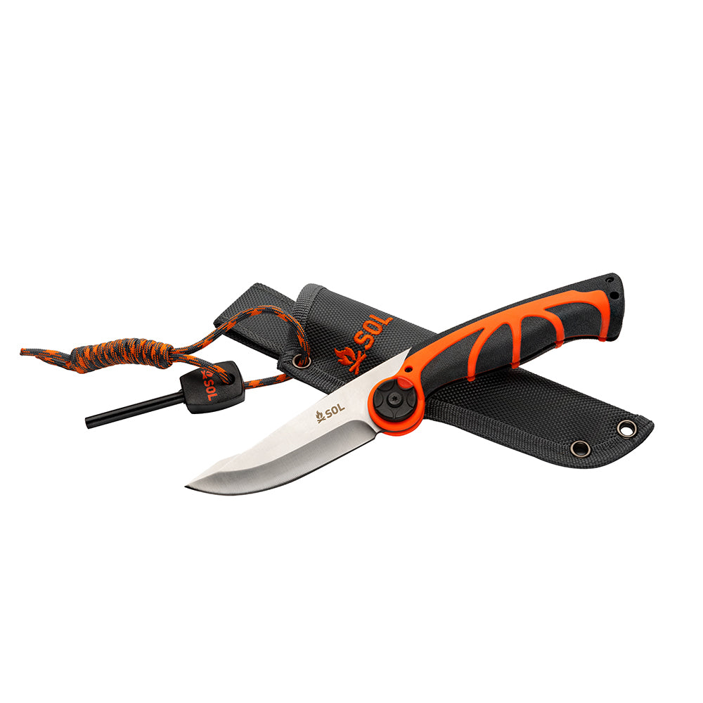 S.O.L. Survive Outdoors Longer Stoke Pivot Knife  Saw [0140-1018] SOL Survive Outdoors Longer
