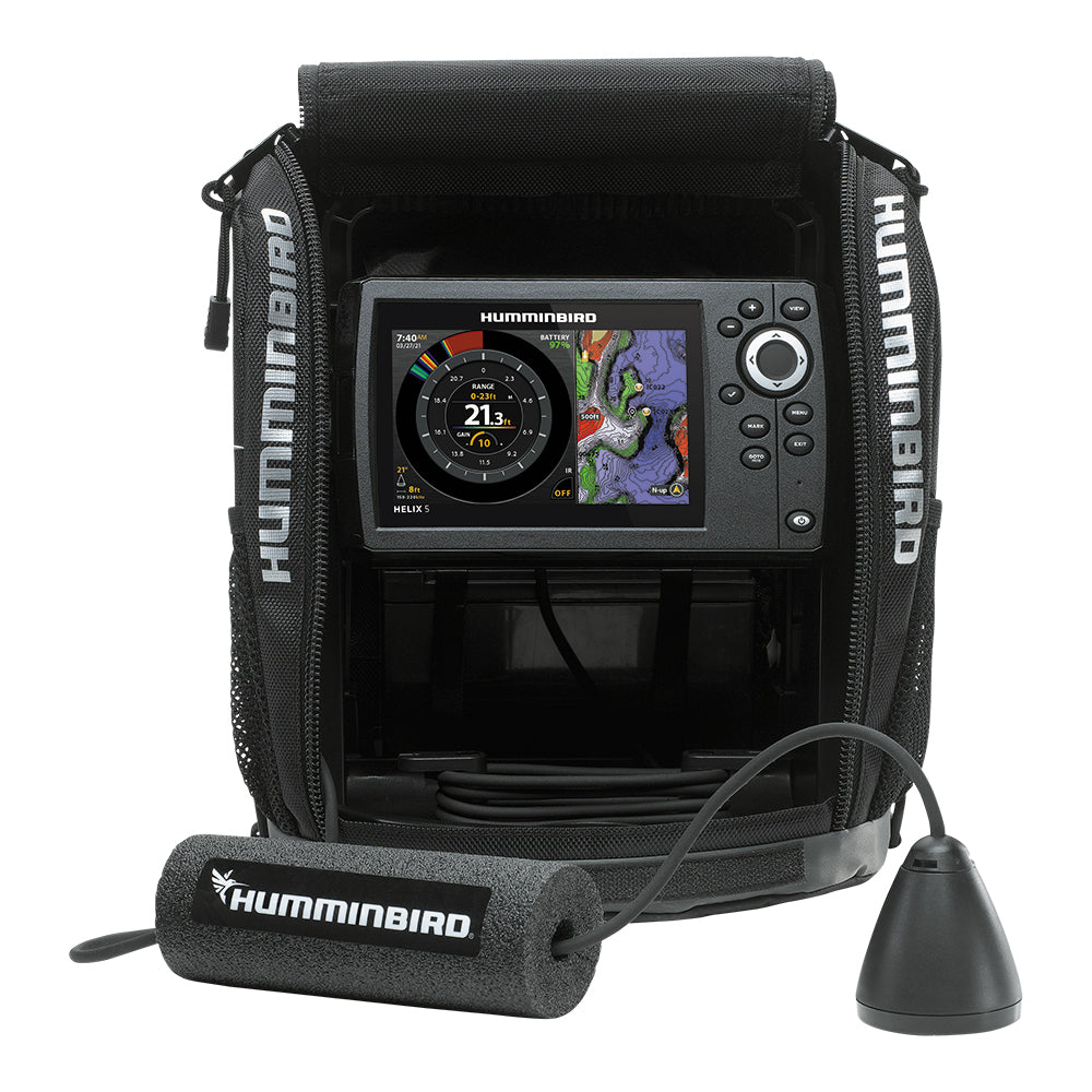 Humminbird ICE HELIX 5 CHIRP GPS G3 - Sonar/GPS Combo [411730-1] Humminbird