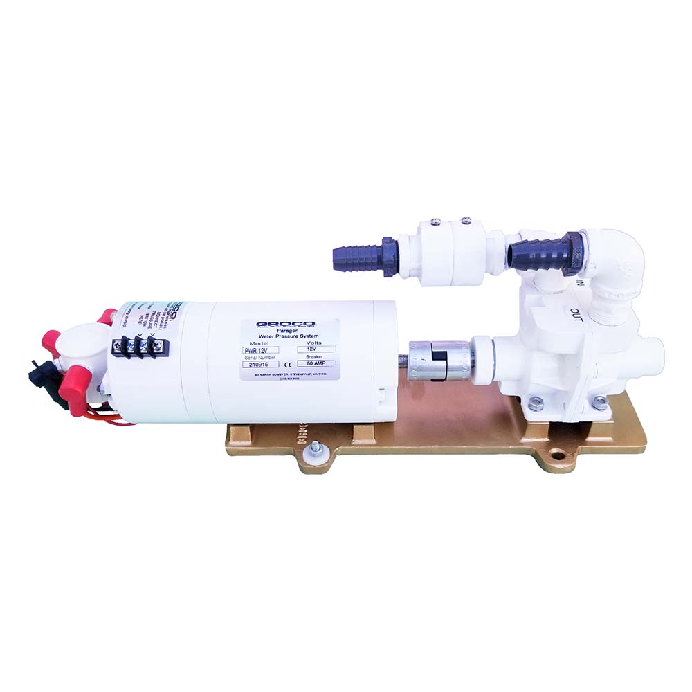 GROCO Paragon Senior 12V Water Pressure System [PWR 12V] - BuoyMart.com  Washdown / Pressure Pumps GROCO