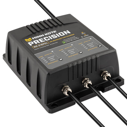 Minn Kota On-Board Precision Charger MK-318 PCL 3 Bank x 6 AMP LI Optimized Charger [1833181] - BuoyMart.com  Battery Chargers Minn Kota