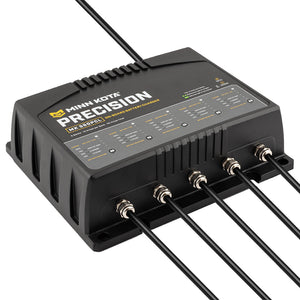 Minn Kota On-Board Precision Charger MK-550 PCL 5 Bank x 10 AMP LI Optimized Charger [1835500] - BuoyMart.com  Battery Chargers Minn Kota