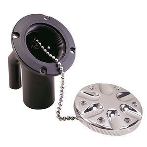 Perko 0590 Angled Water Fill/Vent [0590DPWCHR] - BuoyMart.com  Accessories Perko