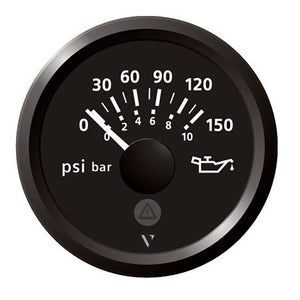 Veratron 52mm (2-1/16") Viewline Engine Oil Pressure 150 PSI - Black Dial  Bezel [A2C59514117] - BuoyMart.com  Gauges Veratron