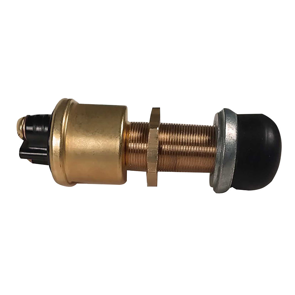 Raritan Heavy-Duty Push Button Switch - Brass [164000BR] - BuoyMart.com  Accessories Raritan