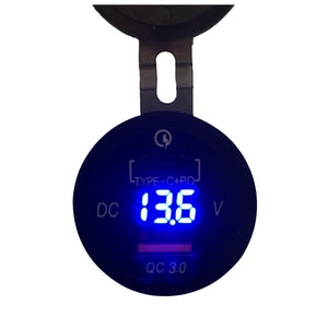 Poly-Planar Panel Mount USB Charging Ports - 12V [USB-PM2] - BuoyMart.com  Accessories Poly-Planar