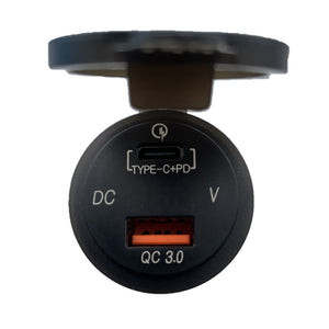Poly-Planar Panel Mount USB Charging Ports - 12V [USB-PM2] - BuoyMart.com  Accessories Poly-Planar