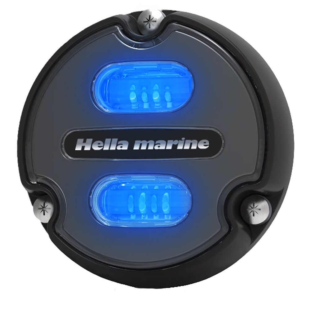 Hella Marine Apelo A1 Blue White Underwater Light - 1800 Lumens - Black Housing - Charcoal Lens [016145-001] Hella Marine