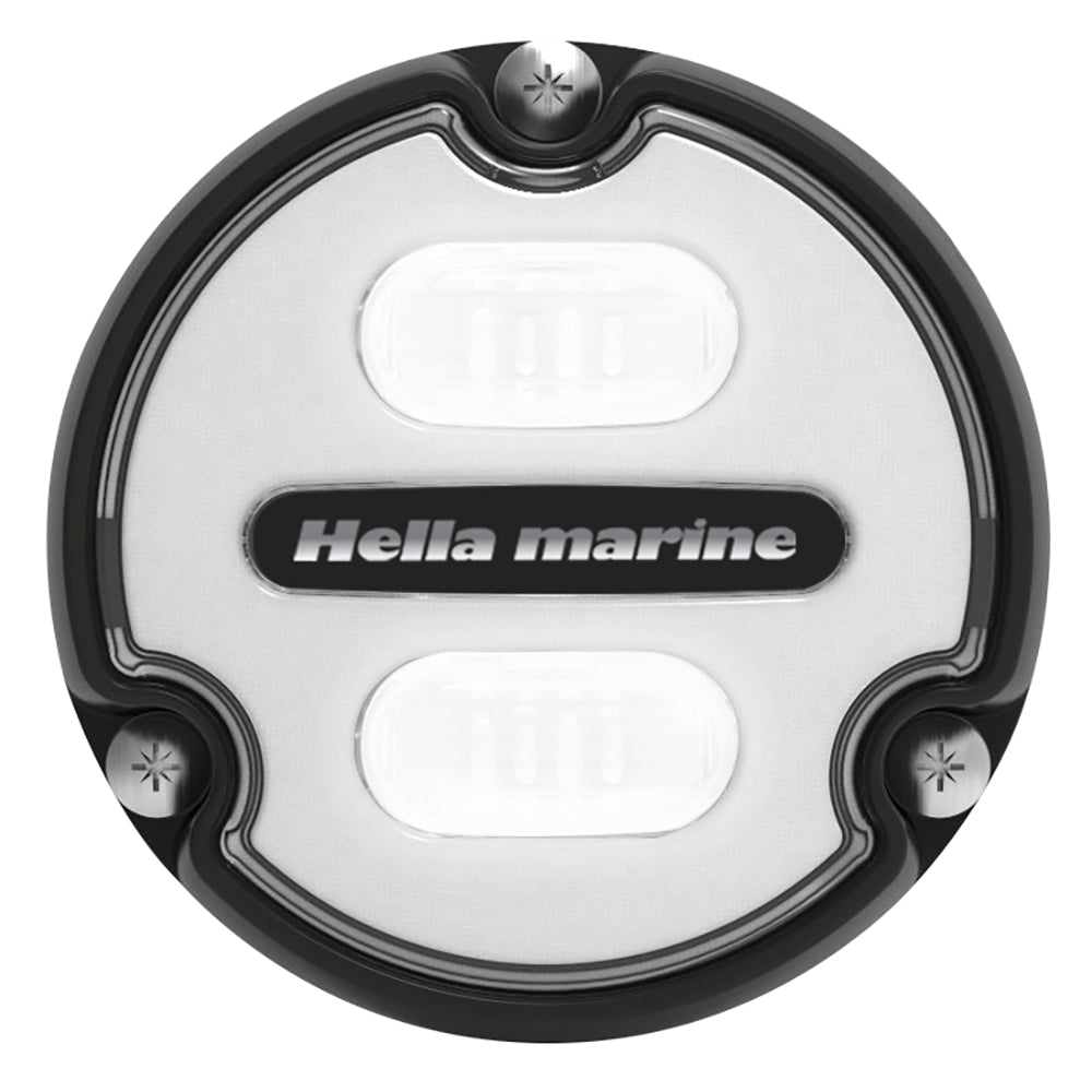 Hella Marine Apelo A1 Blue White Underwater Light - 1800 Lumens - Black Housing - White Lens [016145-011] - BuoyMart.com  Underwater Lighting Hella Marine