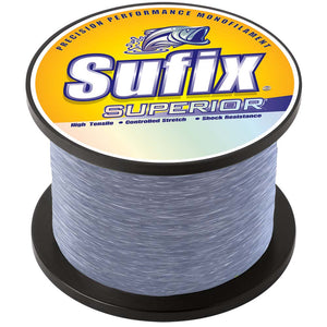 Sufix Superior Smoke Blue Monofilament - 30lb - 450 yds [634-130] - BuoyMart.com  Lines & Leaders Sufix