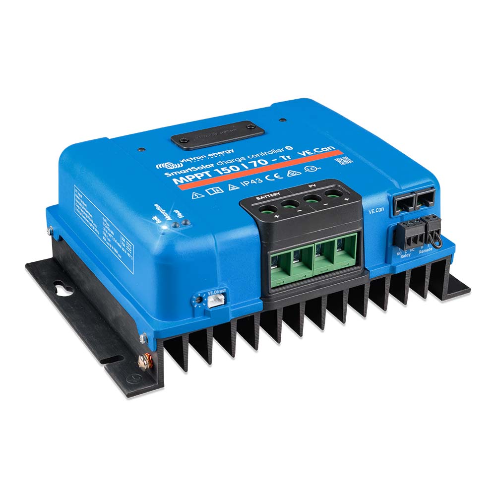 Victron SmartSolar MPPT 150/70-TR Solar Charge Controller - VE.CAN - UL Approved [SCC115070411] - BuoyMart.com  Battery Chargers Victron Energy