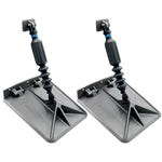 Nauticus SX 9.5 x 10 Smart Tabs 12-16 Boats w/40lb Actuators - 40-80HP - Gunmetal Grey [SXG9510-40] - BuoyMart.com  Trim Tabs Nauticus