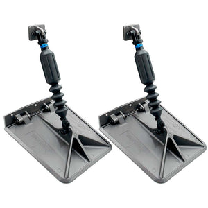Nauticus SX 9.5 x 10 Smart Tabs 18-22 Boats w/80lb Actuators - 150-240HP - Gunmetal Grey [SXG9510-80] - BuoyMart.com  Trim Tabs Nauticus
